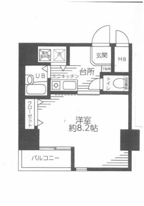 プレサンス神戸メリケンパーク前の間取り