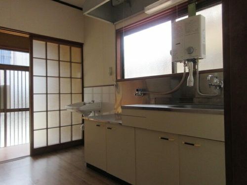 京都府舞鶴市字女布(一戸建)の賃貸物件のキッチン
