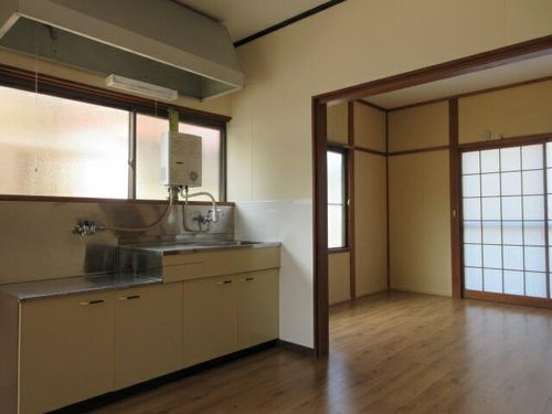 京都府舞鶴市字女布(一戸建)の賃貸物件のキッチン