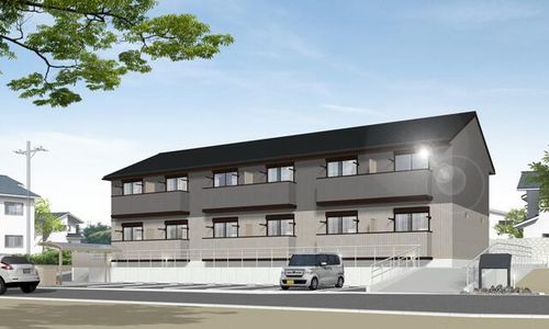 奈良県奈良市中山町(アパート)の賃貸物件の外観