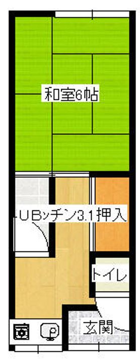 赤木文化の間取り