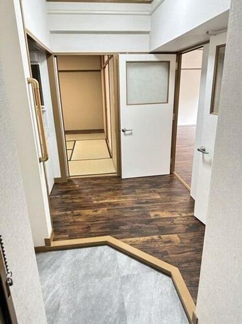 東大路高野第3住宅第25棟の玄関