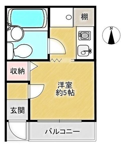 坂マンション102の間取り
