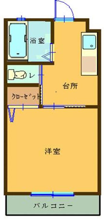 J2ハイツの間取り
