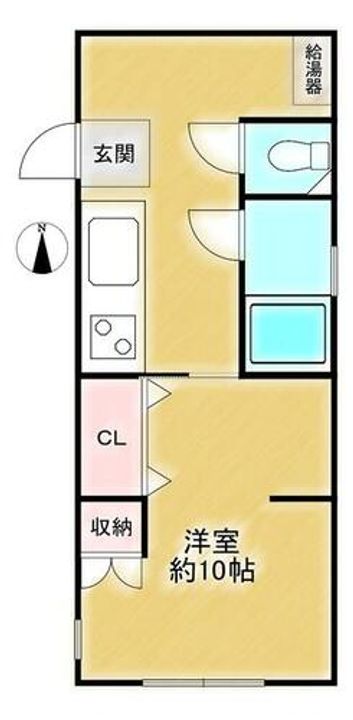 小林荘3の間取り