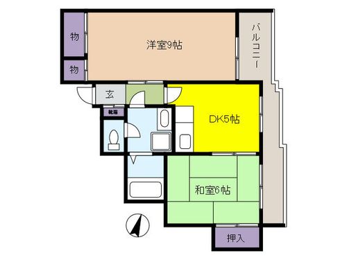 ドムス芦屋の間取り