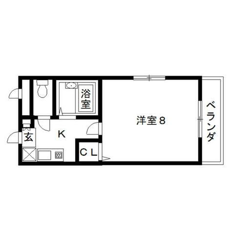 アクシス北本町201の間取り