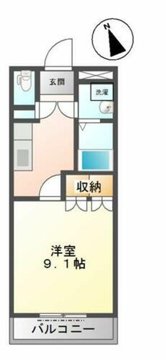 ミルフィオリⅠの間取り