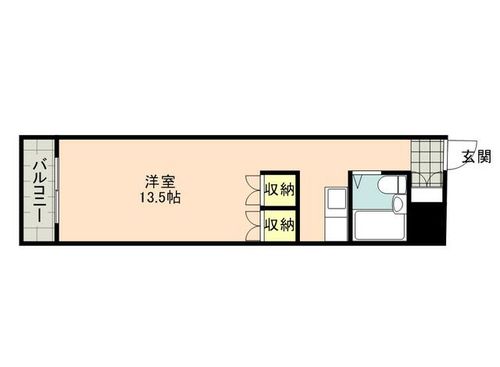 福岡県古賀市新久保1丁目(マンション)の賃貸物件の間取り