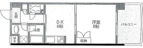 ALBA402の間取り