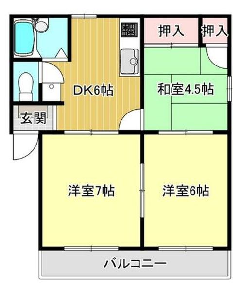 ロイヤルクイーンズパーク池田の間取り