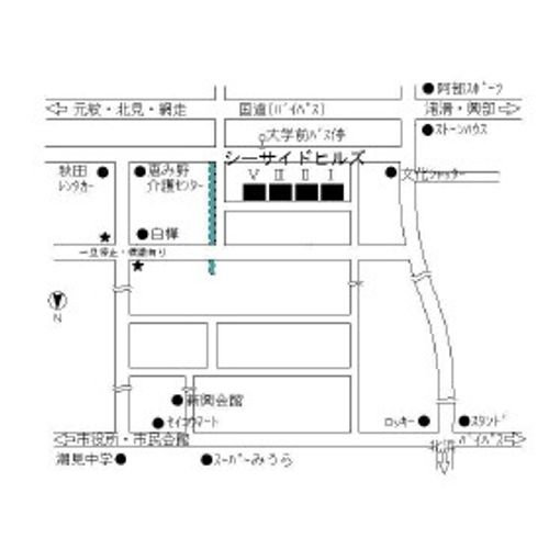 コーポACTの地図