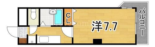 福岡県福岡市早良区昭代2丁目(マンション)の賃貸物件の間取り