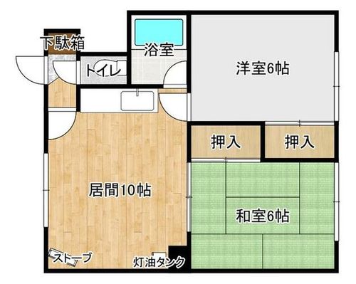 パークハイツ38の間取り