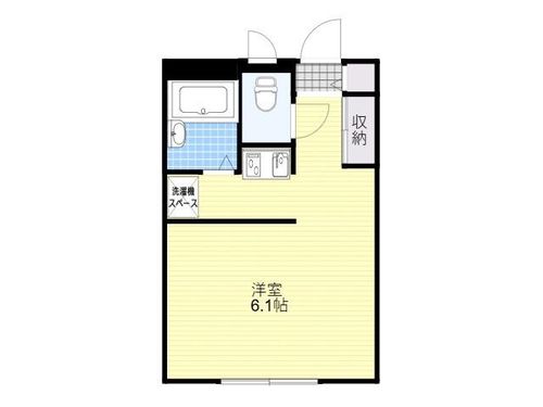兵庫県姫路市西新在家2丁目(アパート)の賃貸物件の間取り