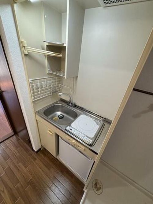 兵庫県西宮市津門呉羽町(マンション)の賃貸物件のキッチン