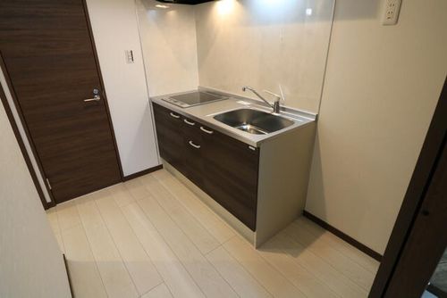 兵庫県西宮市里中町3丁目(アパート)の賃貸物件のキッチン