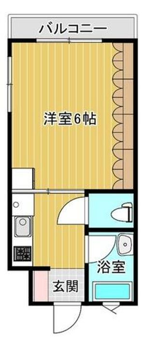 ななしマンション306の間取り