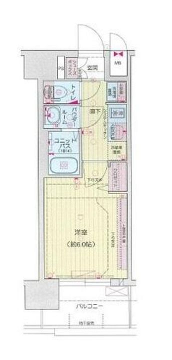 プレサンス西九条GATERISEの間取り