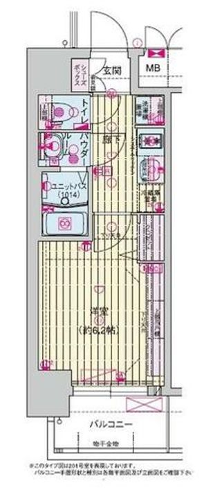 プレサンス鶴橋トレヴィエの間取り