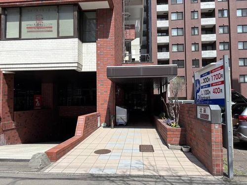 北苑マンション0702の玄関