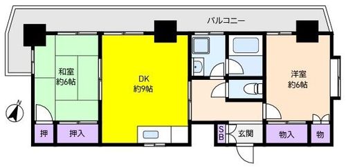 ルーエ芦屋の間取り