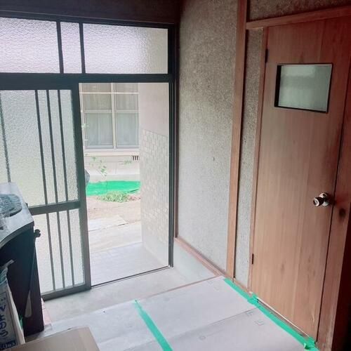 福岡県直方市大字頓野(一戸建)の賃貸物件の玄関