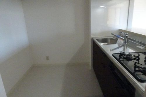 兵庫県尼崎市猪名寺2丁目(マンション)の賃貸物件のキッチン