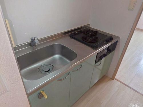 大阪府大阪市中央区道頓堀1丁目(マンション)の賃貸物件のキッチン