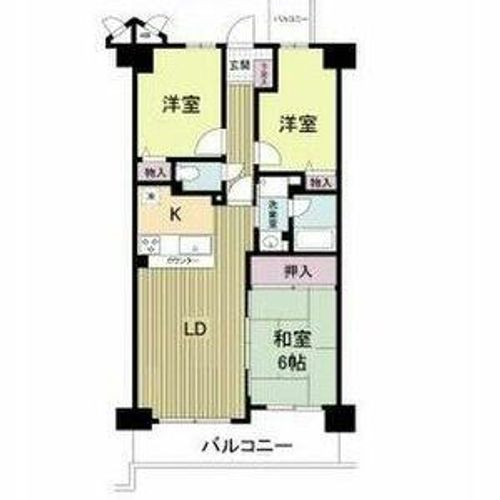WELFARE AKASHI0602の間取り