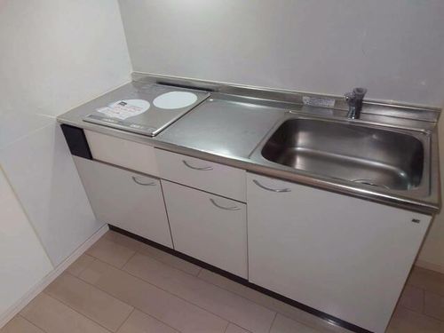 大阪府大阪市生野区田島4丁目(テラスハウス)の賃貸物件のキッチン