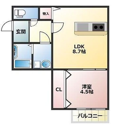 福岡県福岡市南区井尻2丁目(アパート)の賃貸物件の外観