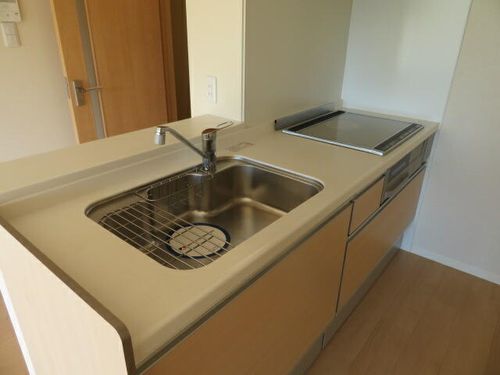 兵庫県丹波篠山市杉(マンション)の賃貸物件のキッチン