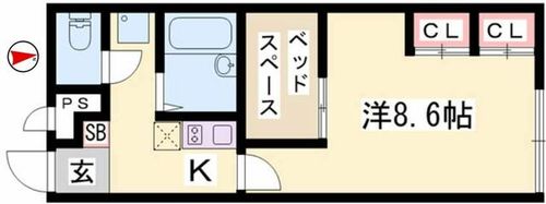 フレンドリーAの間取り