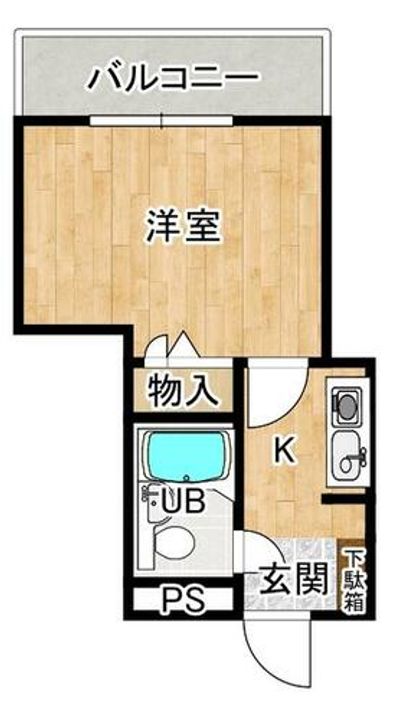 ベルトピア住吉の間取り