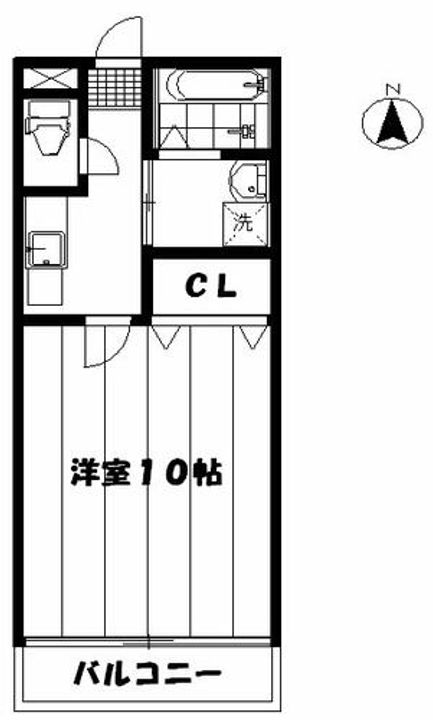 ブランドールO&Kの間取り