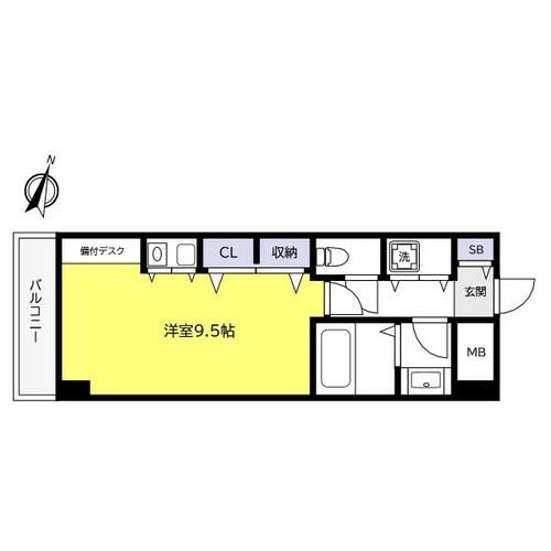 フレックス芦屋の間取り