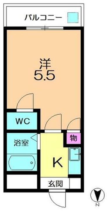 クリサンティーヒル山田川の間取り