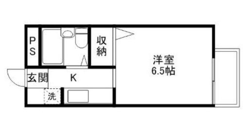 エクセルコート日野204の間取り