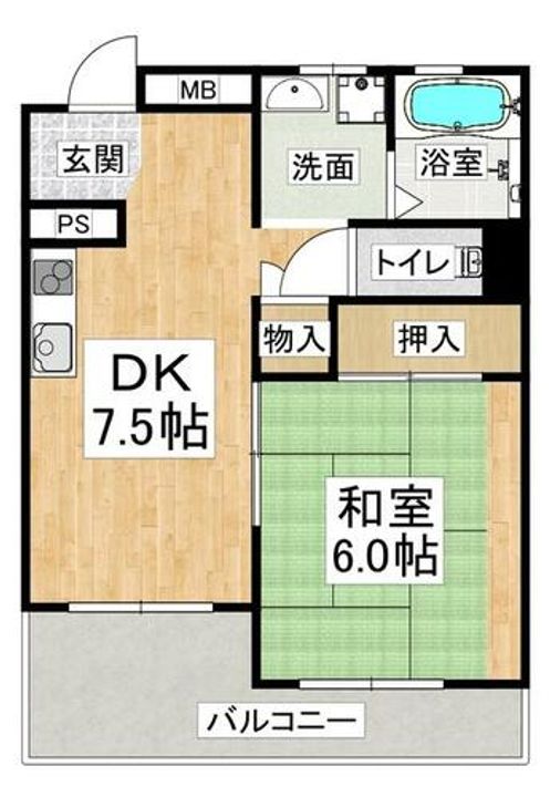 ウエルライフ王居殿の間取り