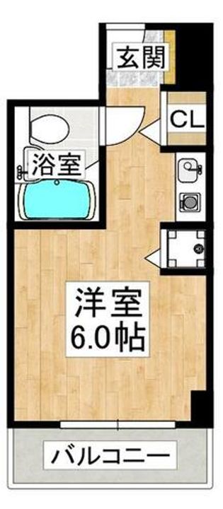学園西カレッジハイツの間取り
