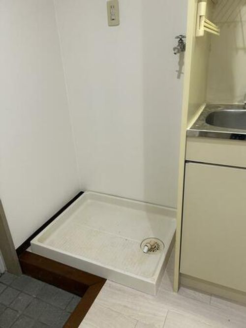 上北マンションの玄関