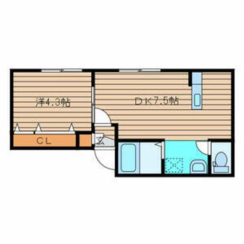 アイビーパレス34の間取り
