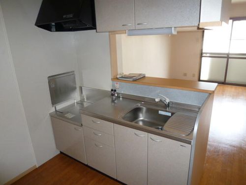 大阪府箕面市稲5丁目(アパート)の賃貸物件のキッチン