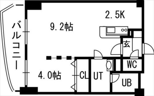 グランカーサ永山公園通 westの間取り