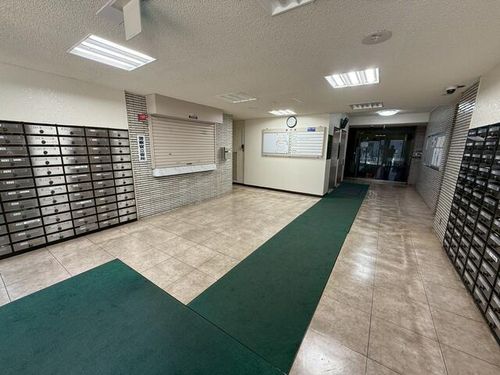 ビジネス新大阪701の玄関