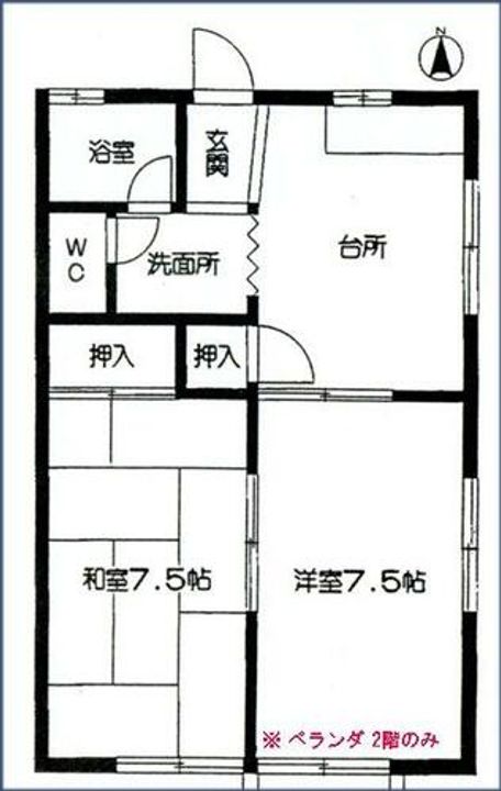 ロイヤルヴィレッジの間取り