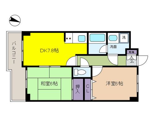 メゾン打出の間取り