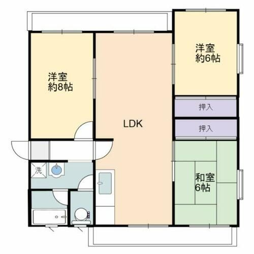 グリーンハイツミユキの間取り