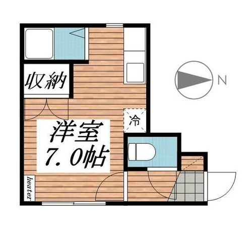 ラヴェール元町0201の間取り